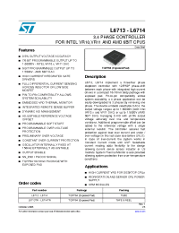 Datasheet L6714 manufacturer STMicroelectronics